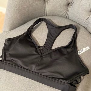 Brand new black cutout Victoria’s Secret sports bra